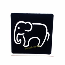 Маленький слон шаблон трафареты для татуировок хной для боди-арта ноги руки хна шаблон татуировки паста для женщин Макияж Аэрограф краски