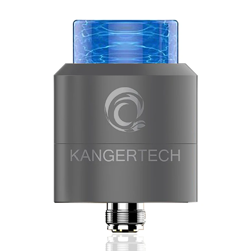 Настоящий Kanger AITE RDTA обслуживаемый бак 2 мл с катушкой Clapton от KangerTech Grey|Атомайзеры