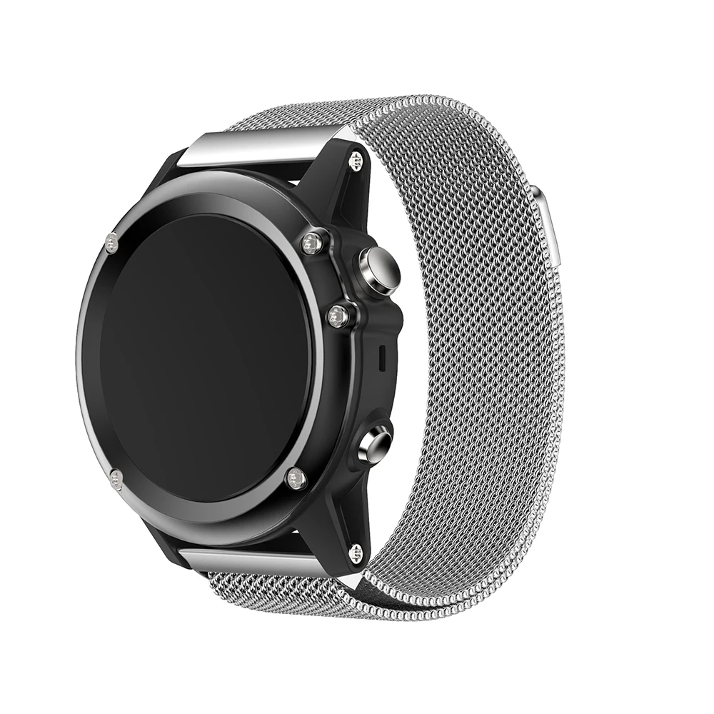 Ремешок для часов Garmin Fenix 3 HR /5X 5xplus 26 мм сменные Смарт часы с GPS Миланский модный
