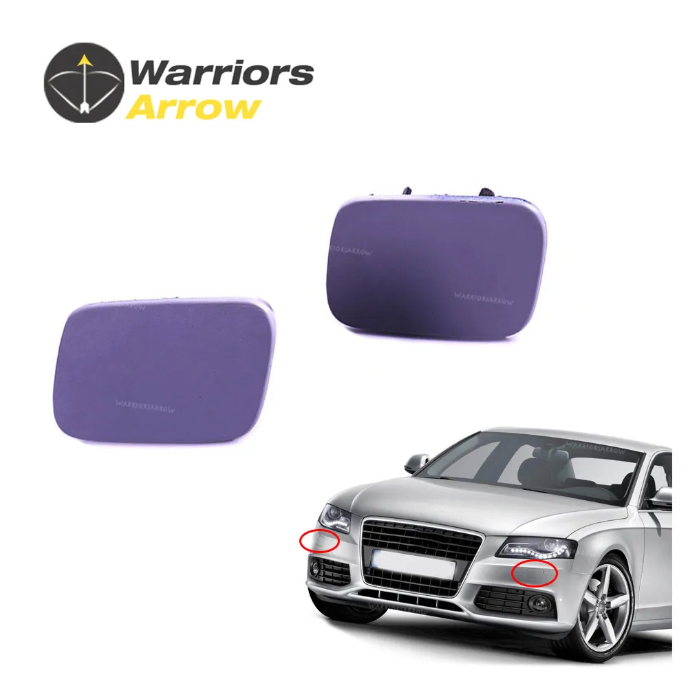 

8E0955275E 8E0955276E For Audi A4 B7 S4 QUATTRO RS4 2005 2006 2007 2008 Pair Headlight Washer Cover Left Right Random Color