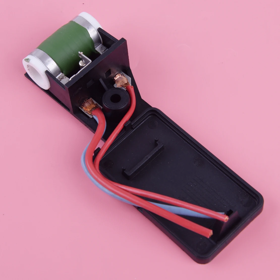 

DWCX Auto Engine Cooling Fan Auxiliary Fan Blower Motor Resistor Radiator 17117541092R fit for Mini Cooper 2003 2004 2005-2008