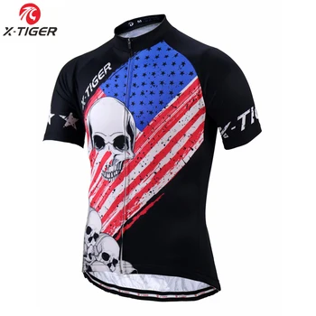 

X-TIGER Pro Summer Cycling Jerseys 100% Polyester MTB Bike Clothing Road Bicycle Wear Clothes Sportswear Cycling Clothing