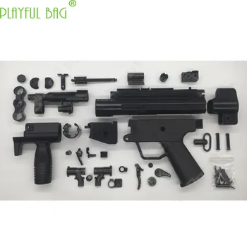 

Outdoor activity EX version MP5K small grey HQ industrial toy water bullet gun modified short burst parallel magazine clip OJ17