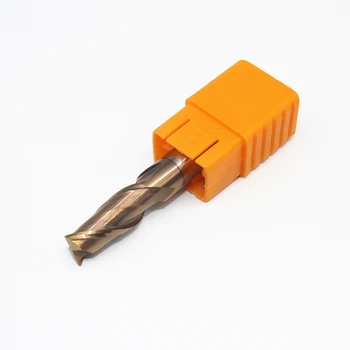

1PCS HRC60 10mm Solid Carbide Endmills ENDMILL D10X25LXD10X75L 2F lute Standard Length Side milling Slotting Profiling face mill