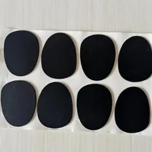 8 шт. 0,5 мм Силиконовые саксофон мундштук патчи Pad подушки Clear color Высокое качество
