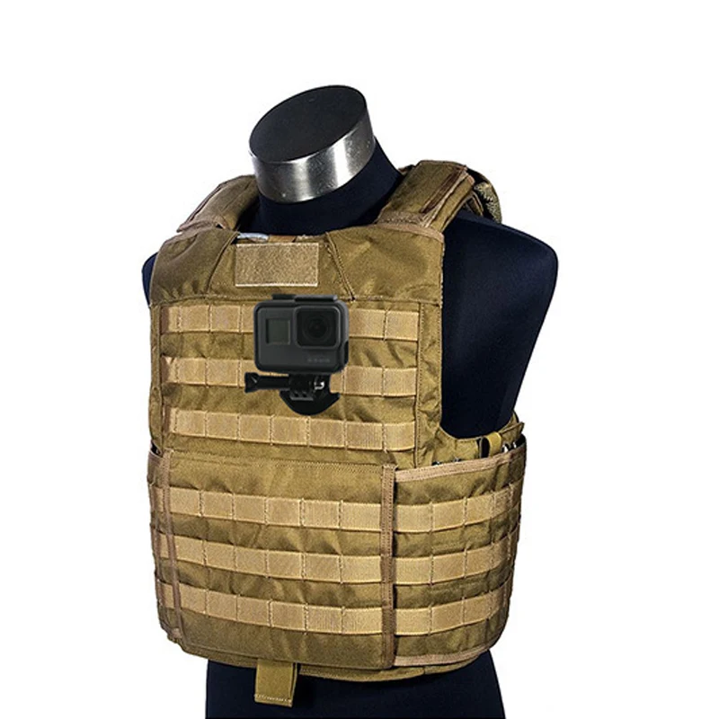 Go Pro Support Molle Mount Tactical Vest Base Clip Quick Release