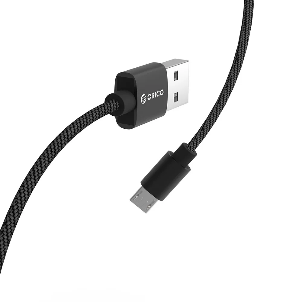 ORICO Micro USB нейлоновый кабель для samsung Xiaomi Быстрая зарядка USB кабель для передачи данных Android Microusb зарядный кабель для мобильного телефона