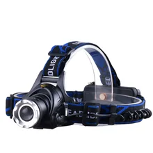 Перезаряжаемый 10 Вт T6 светодиодный налобный фонарь для кемпинга, рыбалки, светильник на голову, Электрический флэш-светильник, водонепроницаемый налобный поисковый светильник