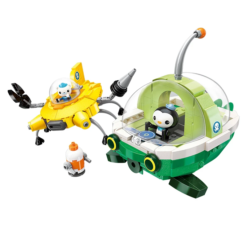 ENLIGHTEN 3712 совместимые игрушки Duplo и хобби наборы моделей Octonauts Barnacles песо детские