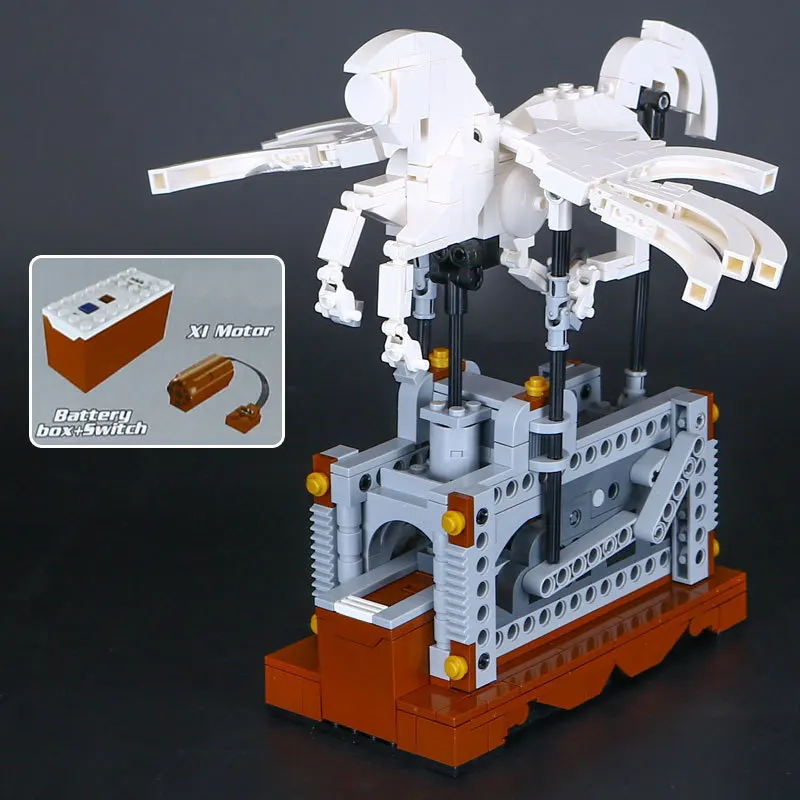 

Lepin 23015 485Pcs Technic Series The Pegasus Automaton Mechanical Flying Horse Set Educational Building Blocks Bricks Toys Gift