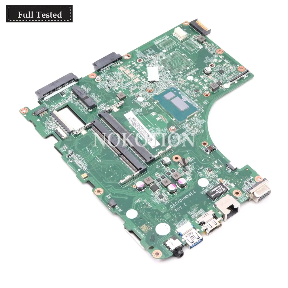NOKOTION NBMN211001 ملحوظة. MN211.001 لشركة أيسر V3-472 E5-471 اللوحة المحمول DA0ZQ0MB6E0 مع SR1EF I5-4210U وحدة المعالجة المركزية على متن DDR3L