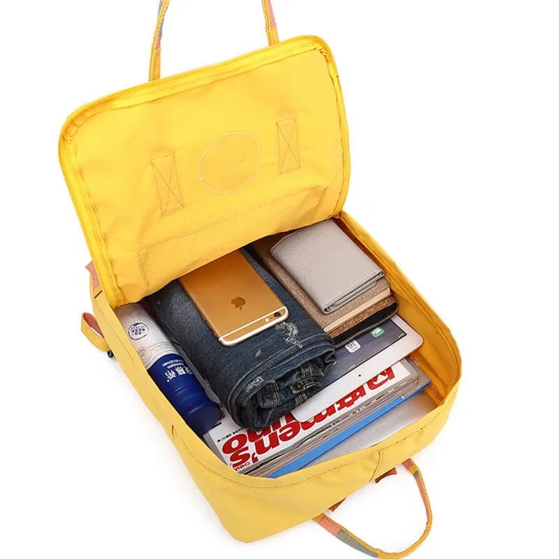 Luxury Design Logo Kanken backpack for Teenage Girls Children Waterproof Kanken Bag Brand Back pack Classic Laptop Mochila HC113 Luxury Design Logo Kanken backpack for Teenage Girls Children Waterproof Kanken Bag Brand Back pack Classic Laptop Mochila HC113