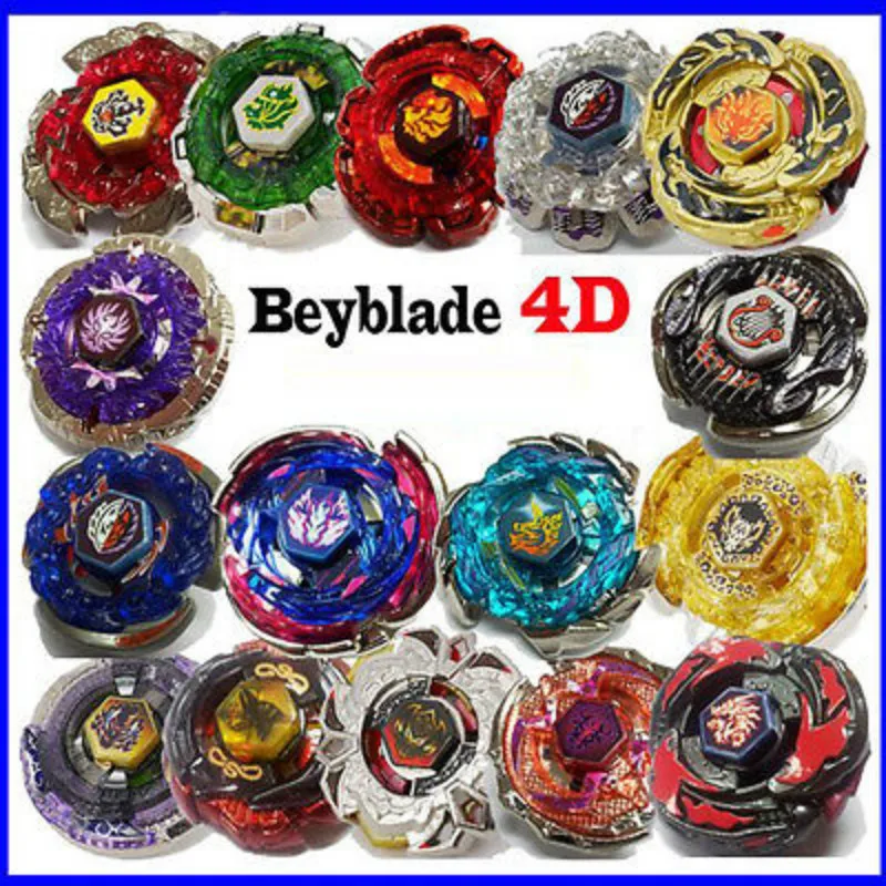 Прядильный механизм Beyblade Burst Metal Fusion 4D игрушки с оригинальной посылка Bey blades игры игрушки Дети Рождественский подарок # B