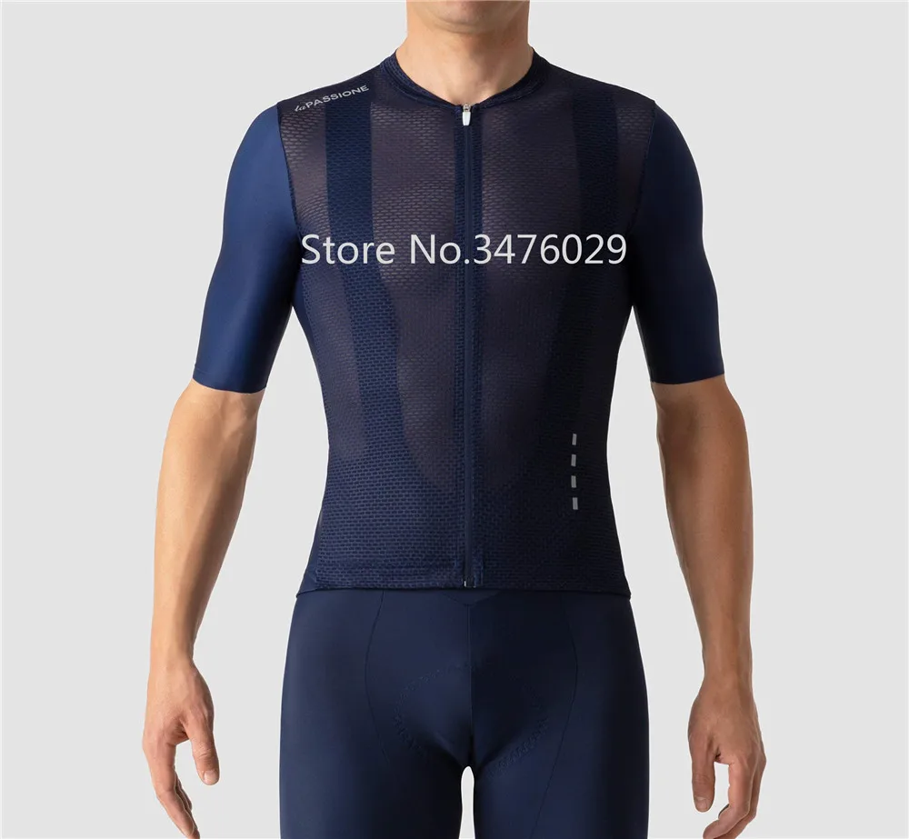 Pro racing fit Мужская велосипедная Джерси наивысшего качества с коротким рукавом Одежда для велоспорта дышащая ткань летний дорожный гоночный велосипед рубашка мужская - Цвет: pic color
