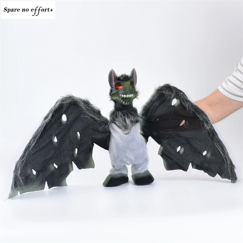 

Electric Bat Scary Skeleton Halloween Decorations Bar Club Haunted House Horror Halloween Prop Party Supplies Grim Reaper Ghost