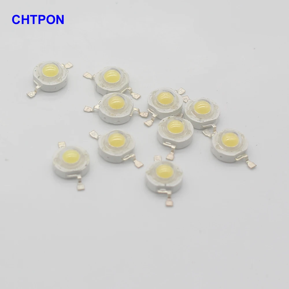 Description Picture 6 of item10-100pcs 1W 3W High Power LED Light-Emitting Diode LEDs Chip SMD Warm White Red Green Blue Yellow For SpotLight Downlight Lamp