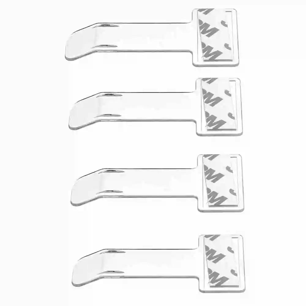 

4 Pieces Car Styling Parking Ticket Clip Fastener Auto Card Bill Holder Organizer Windshield Sticker For Nissan Hyundai VW