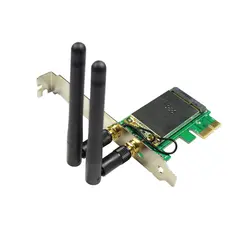 IOCrest хорошее качество Mini PCI-E для PCI-E Беспроводной адаптер сетевой модуль с 2 антенны Wi-Fi RF Win7 64 Mac OS Лучшая цена