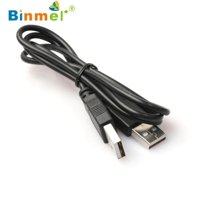 Binmer формованный Тип 0,8 M USB 2,0 Тип A Мужской кабель черный USB адаптер 12 сентября