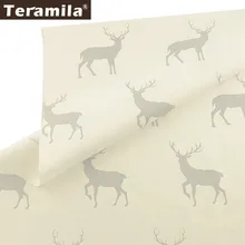 Teramila хлопок ткань счетчики Sika Олень Дизайн Telas Tissus DIY одеяла лоскутное простыня шторы детское платье Домашний текстиль