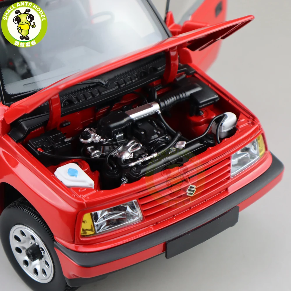 1/18 DORLOP Suzuki Vitara Escudo левосторонний диск Diecase модели автомобилей игрушки Детские подарки для мальчиков девочек красного цвета