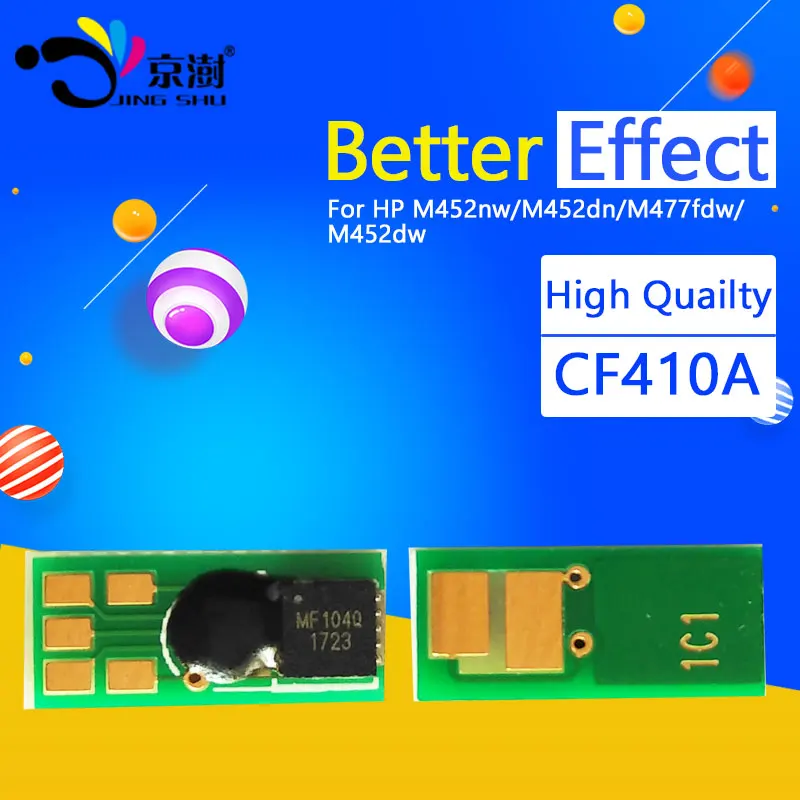 1 комплект тонера чип CF410A CF411A CF412A CF413A для hp Цвет LaserJet Pro M452dw M452dn M452nw МФУ M477fnw M477fdw M452