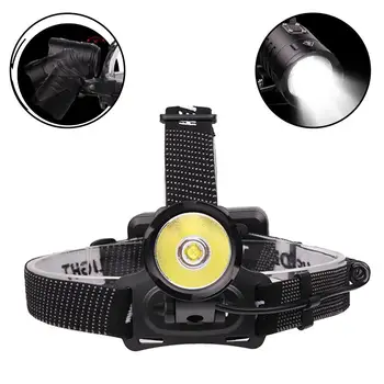 

LED Headlamp Torch Work Headlight XHP70 Bulb Lumens Up To 1500-1800 Black LED Headlight LED Flashlight LED Torch