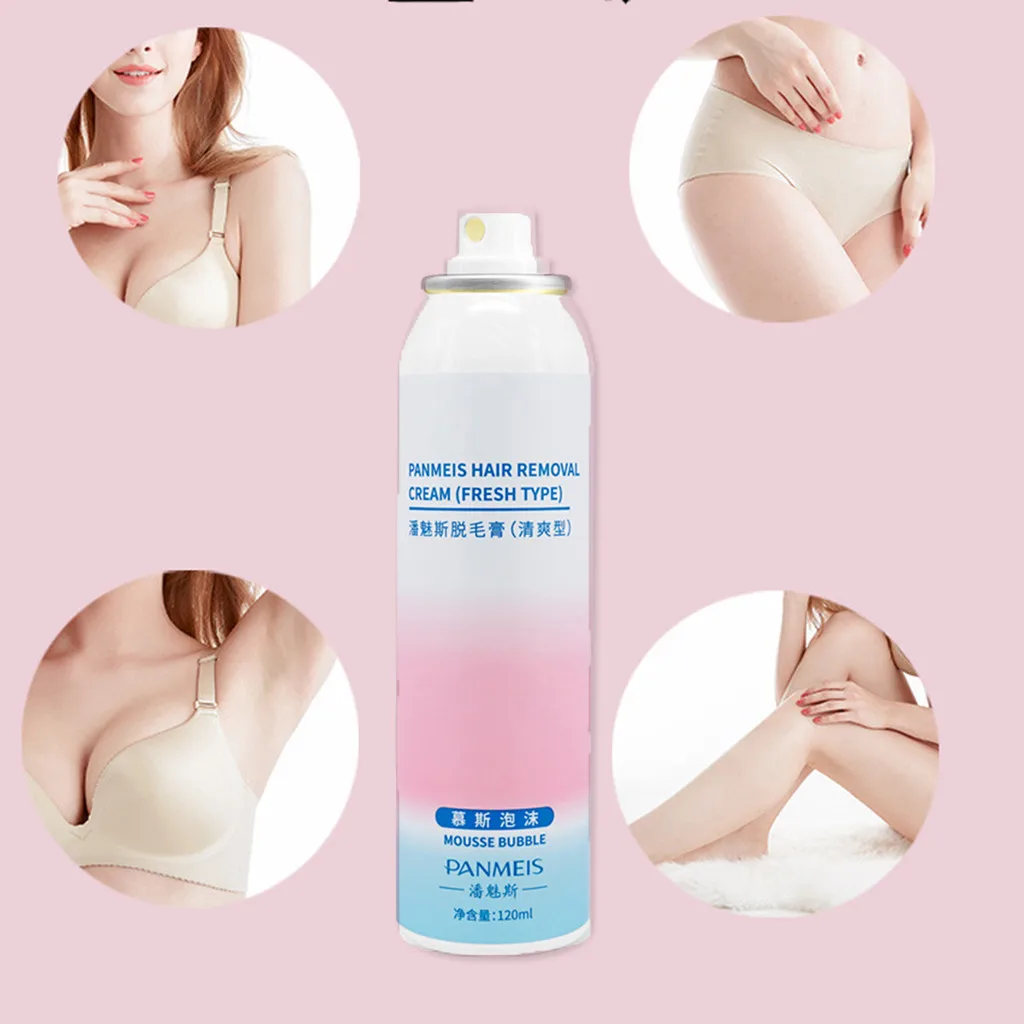 

Hair Removal Spray Super Natural Painless Permanent Depilatory Cream Soft Skin Permanent Depilatory Cream Removal Tool M0413