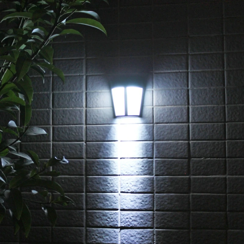 4/8 шт светодиодный солнечный светильник 6 LED садовый настенный водонепроницаемые