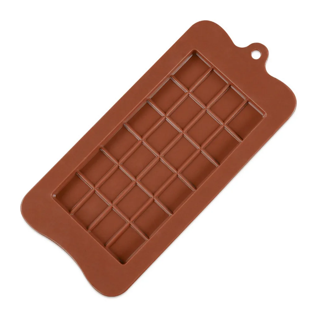 Формы для шоколада формы для выпечки формы для торта Высокое качество квадратный экологичный силикон силиконовая форма DIY 1 шт пищевой 24 полости# BL5