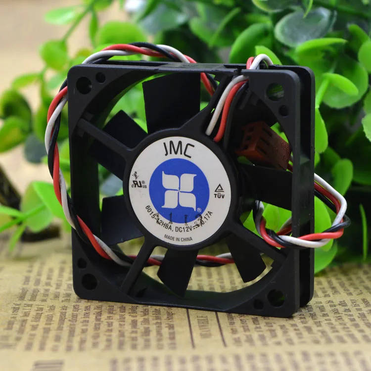 Бесплатная доставка. JMC 6015-12 и надписью hba из 12 v 0 17 6 см 6015 3 линии Вентилятор