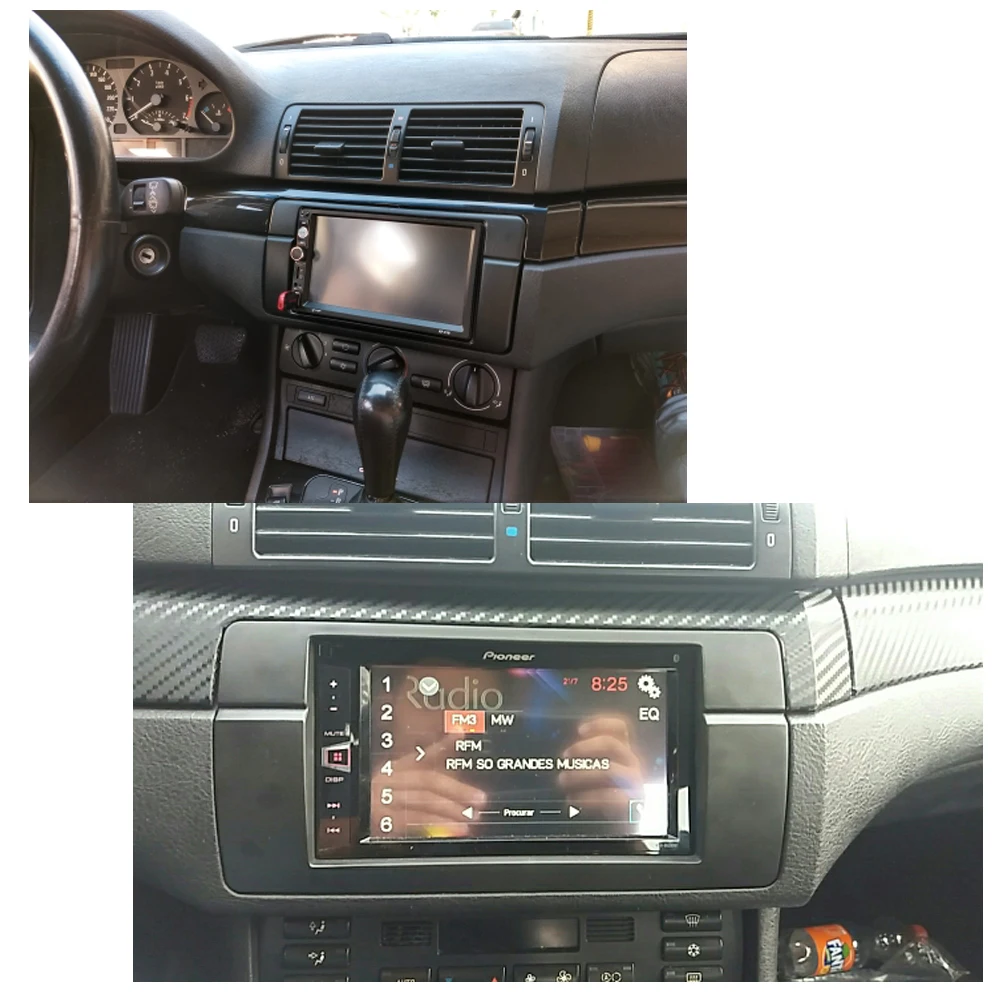 E46 fascia installation
