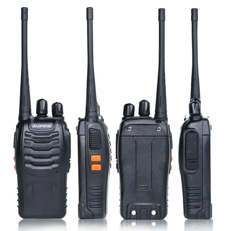 2 шт. Walkie Talkie Радио BaoFeng BF-888S 5 Вт Портативный Любительское радио 2 рации baofeng 888 рация для охоты радиостанция Рация