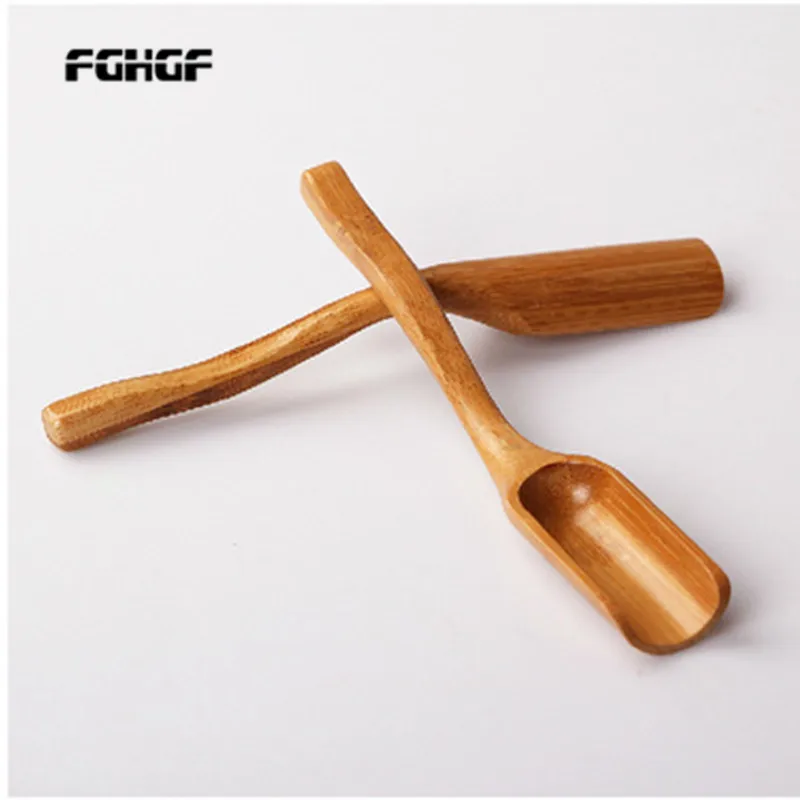 New Natural Bamboo Tea Spoon Honey Sauce Sugar Wooden Spoons Coffee