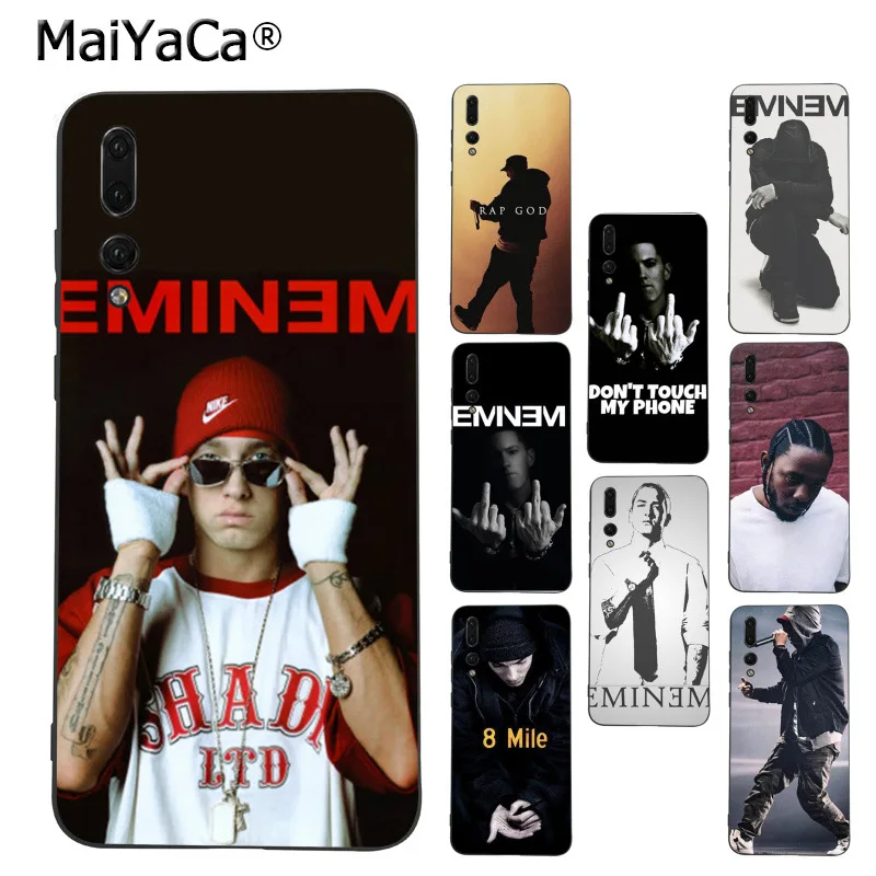 

MaiYaCa Hip Hop Rapper Eminem rap Coque Shell Phone Case for Huawei Mate10 Lite P20 Pro P9 P10 Plus Mate9 10 Honor 10 View 10