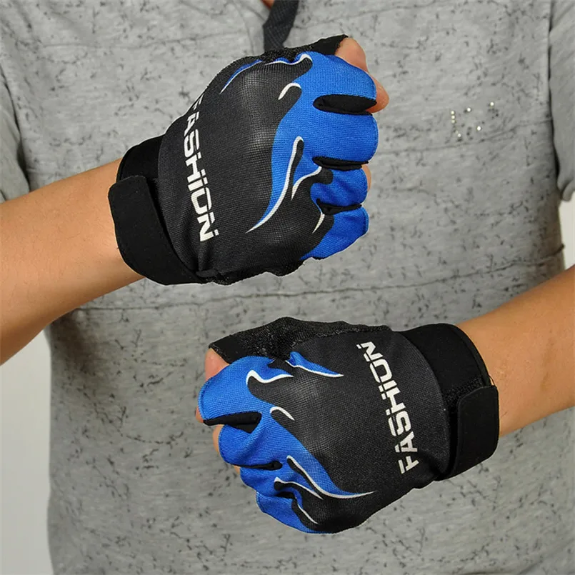 

Sports Bicycle Cycling Biking Hiking Gel Half Finger Fingerless Gloves 2017 fashion Motorcycle Gloves