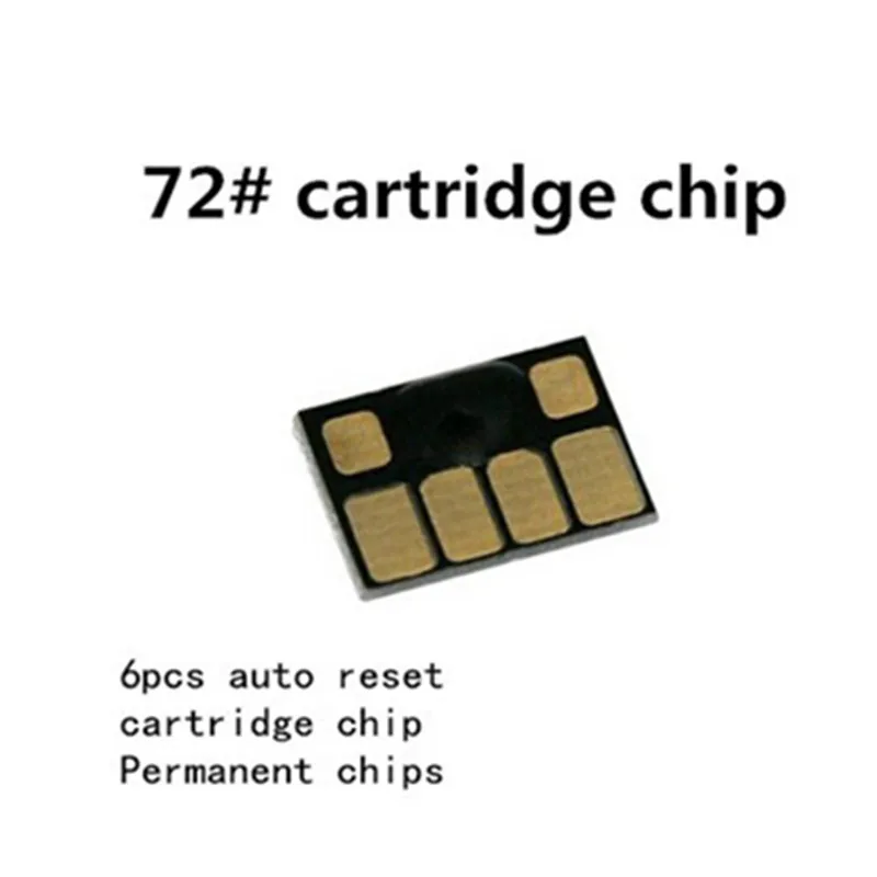Для HP72 72 Постоянный чип для HP designjet T610 T770 T790 T1100 T2300 принтера | Компьютеры и офис