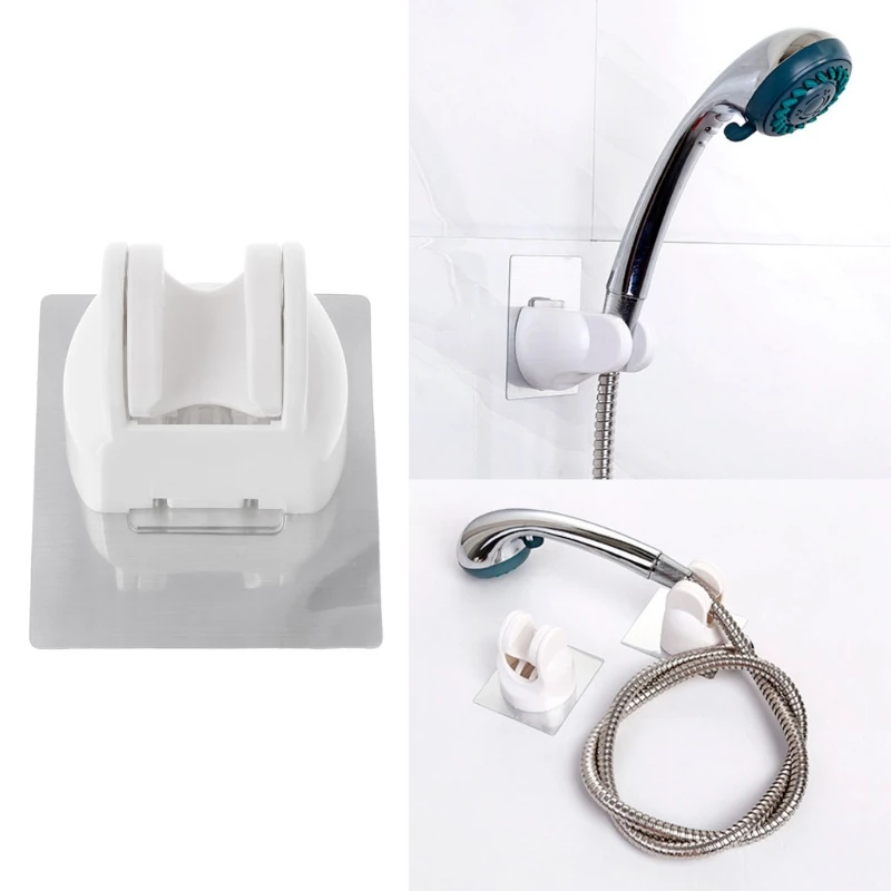 YAS Waterproof Adjustable Handheld Shower Head Holder Bracket Plastic