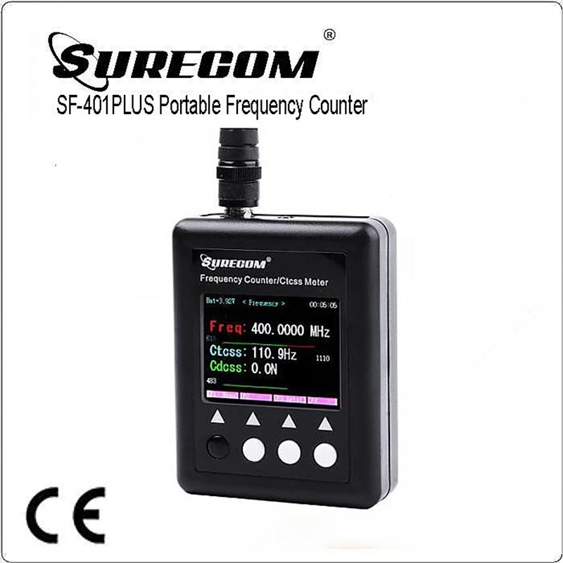 Портативный счетчик частоты SURECOM SF401plus 27 МГц 3000 МГц|counter meter|counter frequency |