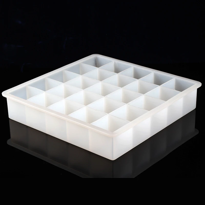 

25-Cavity Soap Mold Silicone for Soap Making DIY Ice Jelly Chocolate Cake Mould Hand Made Kitchen Accessories