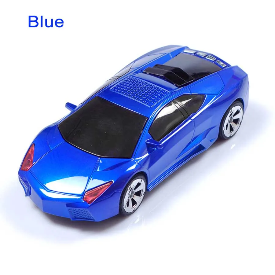 Bluetooth автомобильная форма динамик USB TF FM радио USB MP3 музыкальный плеер стерео динамик s бас смешная детская игрушка подарок звуковая коробка для ПК телефона - Цвет: Blue