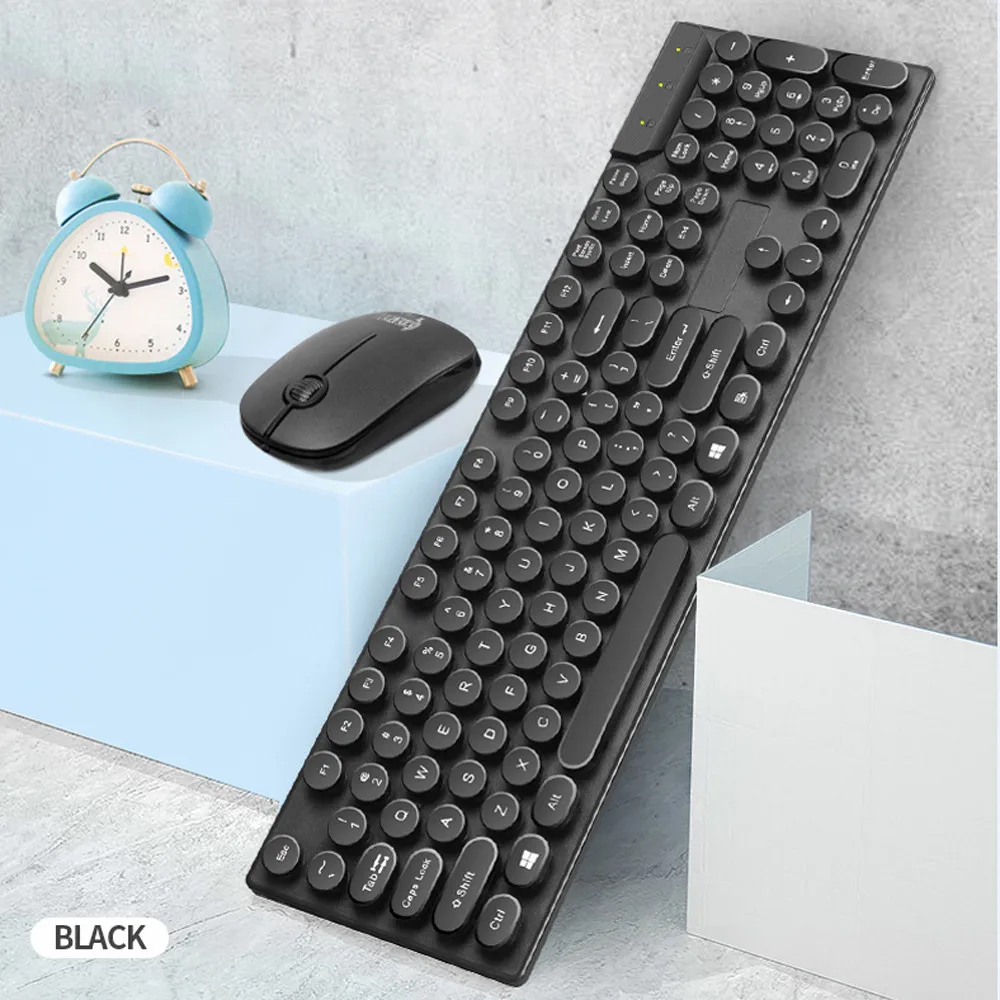 Teclado Gaming 1 комплект Проводная противобрызгивающаяся игровая клавиатура ПК в стиле панк геймерская мышь офисная для компьютерной мыши и клавиатуры Klavye