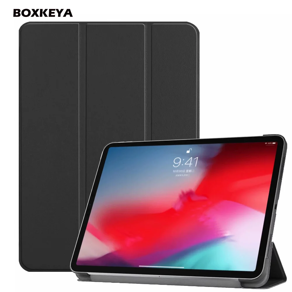 3 Folds Stand Leather Smart Case For New iPad Pro 11 2018