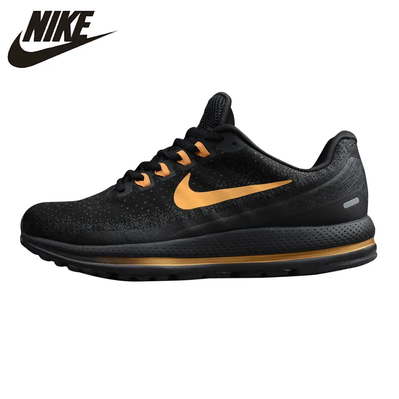 

NIKE AIR ZOOM VOMERO 13 Men's Running Shoes, Gold & Black,Wear-resistant Breathable Lightweight Shock Absorption 922908 009