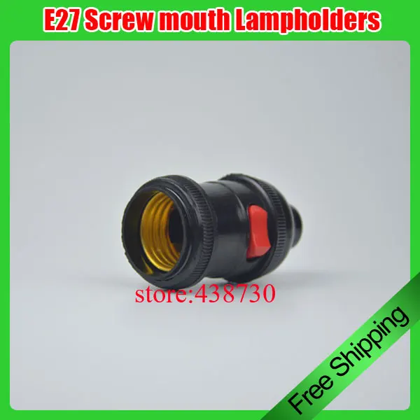 

E27 Screw mouth Lampholders / with switch lifting lamp / lamp base lamp LED lamp holder / ceiling mounted socket