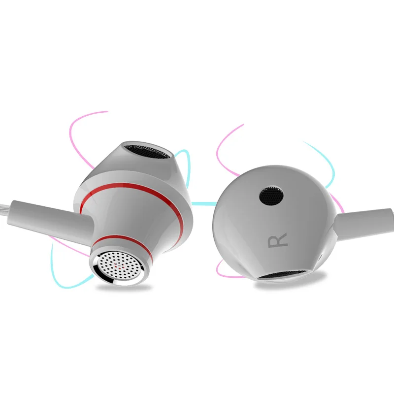 Earphones JZGSHARK In-ear Earphone Wired Earbuds Remote Control Perfect for IOS/Andriod Tablet PC and other Compatible Devices