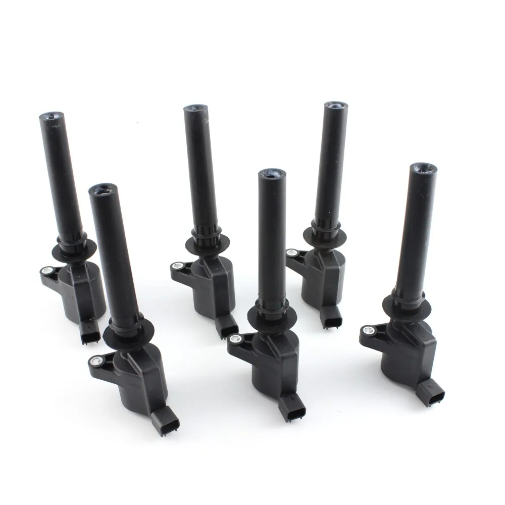 

6PCS Ignition Coils Coil Pack Repair Kit For Ford Escape Mazda Tribute Mercury Mariner 3.0L V6 DG500 5C1449 5048 COP11 1788320