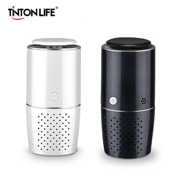 

TINTON LIFE Air Purifier HEPA Carbon Filter Freshener Anion Odor Eliminator Remove Odor Smoke for Car Home Desktop