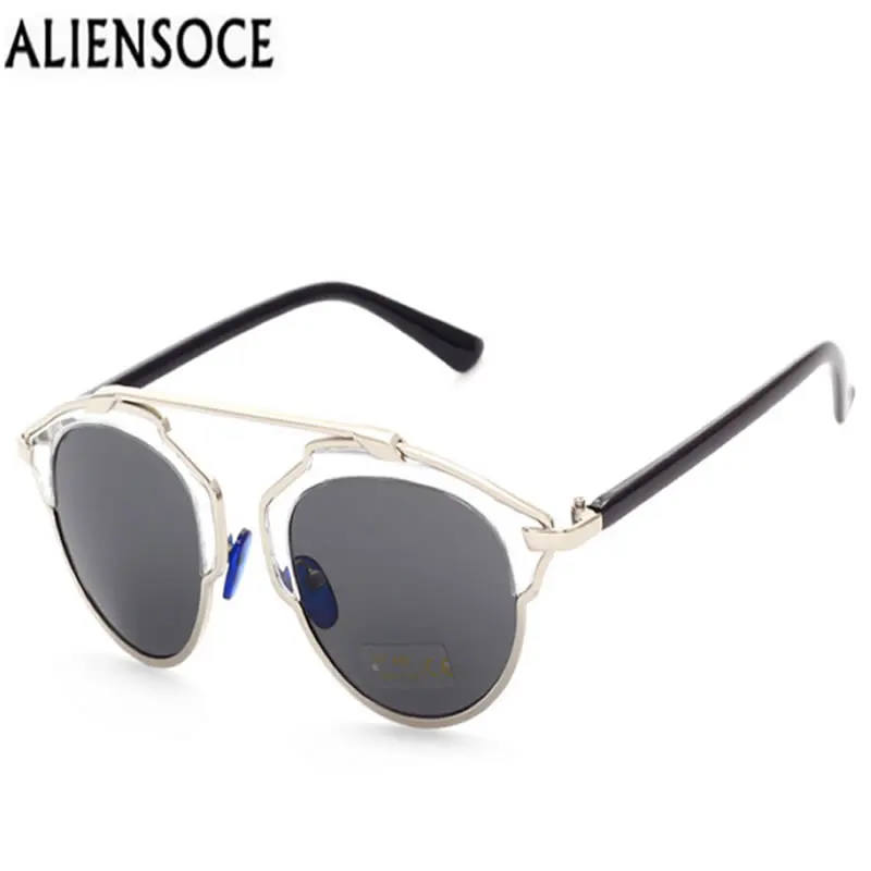 Steampunk Sunglasses Men Women Metal Wrap Eyeglass...