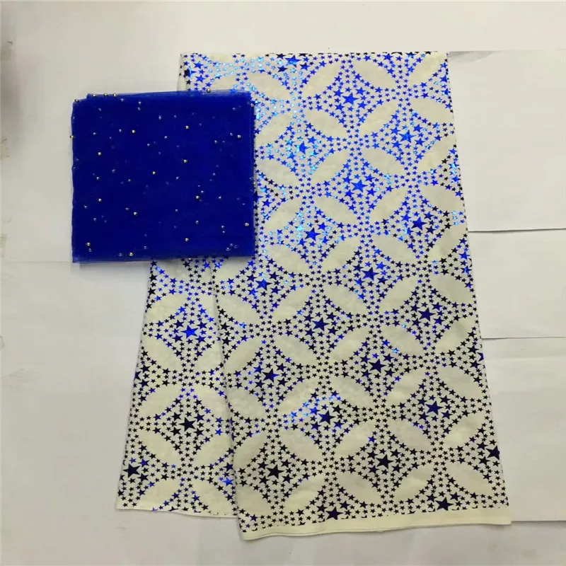 African Swiss cotton Print Gold Material High Quality Voile Lace 7 yards For Dress zgl60-1506 | Дом и сад